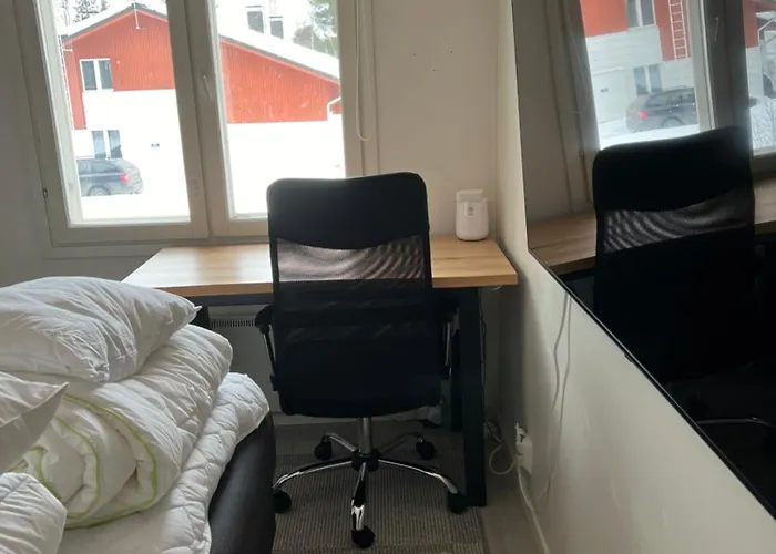 Kulta Villa, Keskellae Vuokattia Sisaeltyy Sauna, Ilmainen Pysaekoeinti, Wi-fi, 65smarttv, Oma Pieni Piha Alue, Sopii Perheille 부오카티